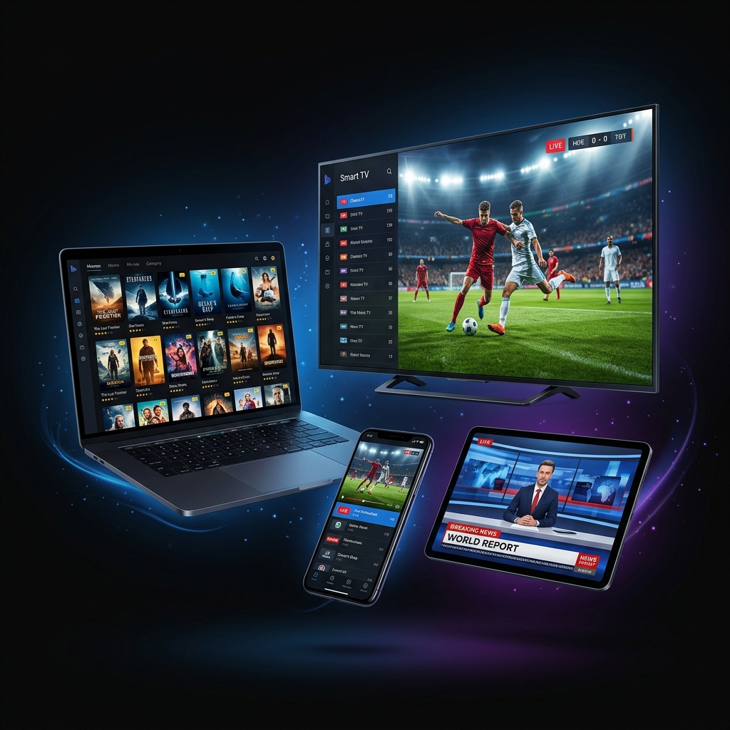 IPTV streaming on multiple devices in Europe – IPTV Mate